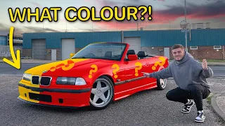 WRAPPING MY ABANDONED BMW E36