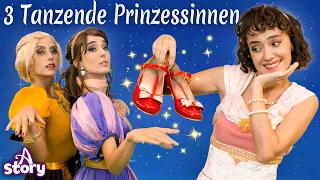 3 Tanzende Prinzessinnen | Gute nacht geschichte Deutsch | A Story German