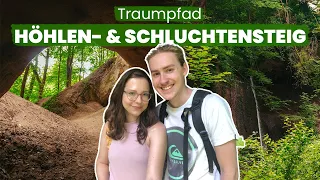 Traumpfad HÖHLEN- UND SCHLUCHTENSTEIG - Premium-Wanderweg an den Trasshöhlen & Wolfsschlucht in Kell