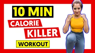 10 MIN CALORIE KILLER 👊 Medium Level ⬆ a HIIT Workout that Won't Kill You I Workout Online