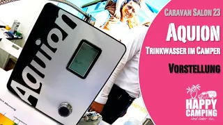 Caravan Salon 2023 - Aquion Trinkwasser Aufbereitung im Camper | Happy Camping