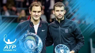 Roger Federer beats Grigor Dimitrov to win 97th title! | Rotterdam 2018 Final Highlights