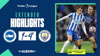 Extended PL Highlights: Albion 1 Man City 4