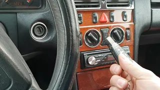 Замена ключа Мерседес w210, Add new key Mercedes w210