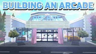 BUILDING AN ARCADE IN MY BLOXBURG CITY