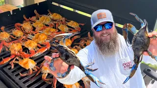 The BEST way to cook BLUE CRABS! Nobody is doing this! (Trap n Cook)