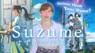 Suzume 🚪 is it better than Your Name? (Anime Movie Review)