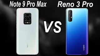 Redmi Note 9 Pro Max VS Oppo Reno 3 Pro