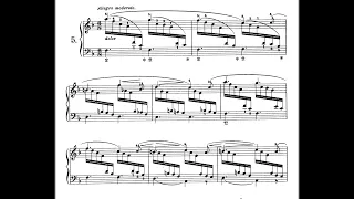 Niels Gade- Aquarellen (Akvareller), Op. 19 No.5. Barcarole Sheet Music