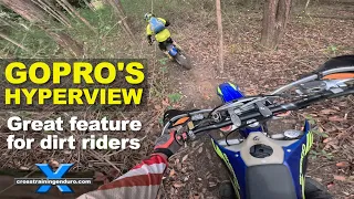 Gopro Hyperview: great feature for dirt riders on Gopro 11 & 12 cams︱Cross Training Enduro