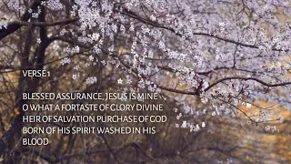 BLESSED ASSURANCE | With Lyrics | Piano | Hymn