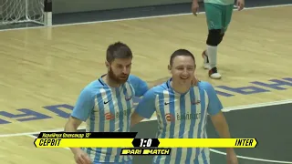 Огляд матчу | СЕРВІТ 1 : 2 INTER | 06.02.2022 | Parimatch Вища Ліга Futsal