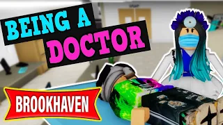 🩺 BEING a DOCTOR at BROOKHAVEN RP ( Life as Doctor in Brookhaven Roblox Hospital RP ) 😄
