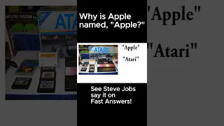 Why the Apple has a bite and named Apple?