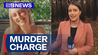 Man charged with murder after young woman's body found in Victoria | 9 News Australia