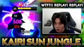 ONIC KAIRI Shocked when his Sun Jungler suddenly disappeared 😅