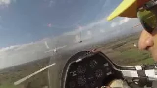 Emergency landing on my ASK 21 glider