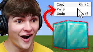 Minecraft, But You Can Copy And Paste...