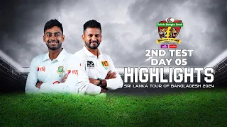 Bangladesh vs Sri Lanka Highlights | 2nd Test | Day 5 | Sri Lanka tour of Bangladesh 2024