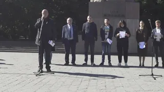 У Львові Олег Сенцов взяв участь у правоозахисній акції