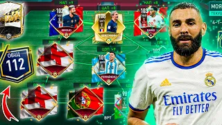 ПРОКАЧКА БЕЗ ДОНАТА | КРУТЫЕ ПАКИ | КУМИР | 112 ovr в FIFA MOBILE 22! Всё заново №7