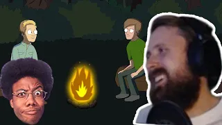 Forsen Reacts to The Bridge - Horror Story Animated