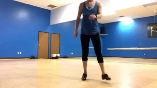 Fun intermediate tap dance combo! Syncopated rhythm tap dance