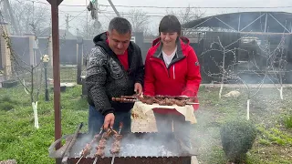 The secret of Super Juicy Barbecue and Transparent Shurpa Revealed! Lamb shish kebab