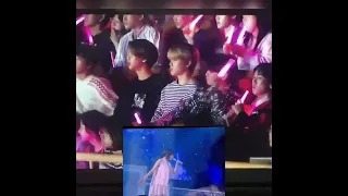 170514 NCT127 And Shinee Reaction Fine - Taeyeon At Taeyeon PERSONA Concert