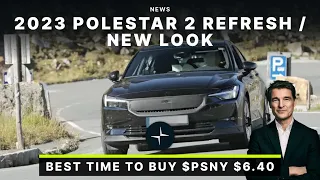 2023 Polestar 2 Refreshed Face Lifted Design  $PSNY Stock