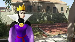 The Evil Queen from Snow White roasts Franklin