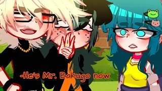 'He's Mr. Bakugo now' || BakuDeku II married AU || gacha art || FANON || mha/bnha