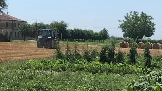 Raccolta e Trasporto balloni di paglia con New Holland!!🚜🌾☀️👨🏻‍🌾