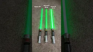 Comparing 4 Luke Skywalker Lightsabers