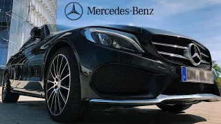 MERCEDES-BENZ C 250d 4MATIC (W205) OVERVIEW POV AUTOBAHN DRIVING 0-100 100-200 + OUTTAKES