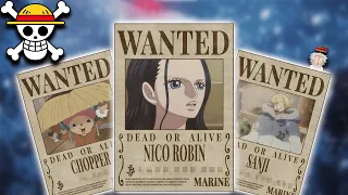 STRAW HAT PIRATES BOUNTIES AFTER THE EGGHEAD INCIDENT IN 1 MINUTE