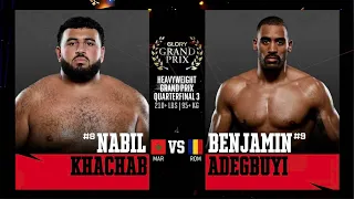 Nabil Khachab v Benjamin Adegbuyi | GLORY Heavyweight Grand Prix 2024