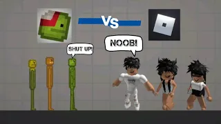 Melon Playground VS Roblox In Melon Playground