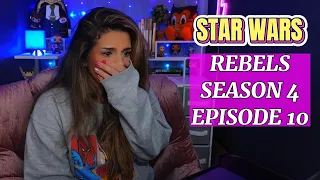 ⭐️ STAR WARS:REBELS FIRST TIME REACTION ⭐️ SEASON 4 EPISODE 10 "JEDI KNIGHT" 😭