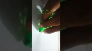 How To Use Correction Tape | New Stationery | Whito Replaced