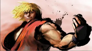 Street Fighter IV Champion Edition "KEN MASTERS" - HARD Arcade Mode 5 Best Fights!