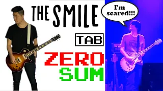 THE SMILE - Zero Sum | Guitar Tab | Cover | Lesson | Tutorial