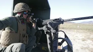 Marines GAU-17/A Minigun & GAU-21 Machine Gun Ground Live Fire