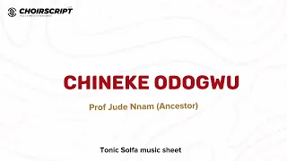 Chineke Odogwu by Jude Nnam solfa notation music sheet