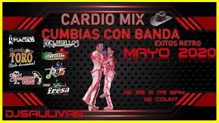 CUMBIAS CON BANDA CARDIO MIX MAYO 2020 👣DEMO DJ SAULIVAN