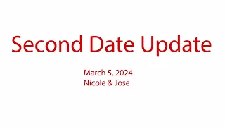 Second Date Update - Set Up At A Game Night - Nicole (March 5, 2024)