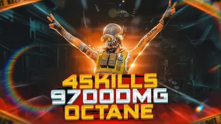 ЗР-153! 45 KILLS & 9700 DAMAGE ON OCTANE.EXE, FOR 2 GAMES ! октейн гайд апекс легенд реликвия apex