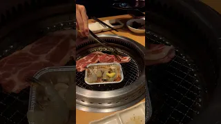 Корейский ресторан в Японии 🥩 #япония #японскаяеда