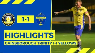 HIGHLIGHTS | Gainsborough Trinity 1-1 Warrington Town