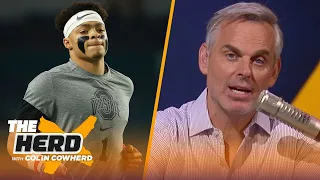 Colin plays Buy, Sell, Hold & predicts what will happen in the NFL Draft | NFL | THE HERD